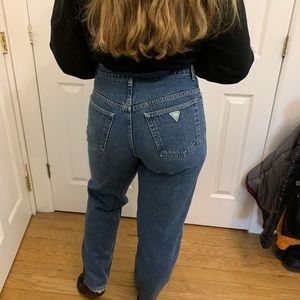 Vintage 80s Guess Jeans Double Button Made In USA